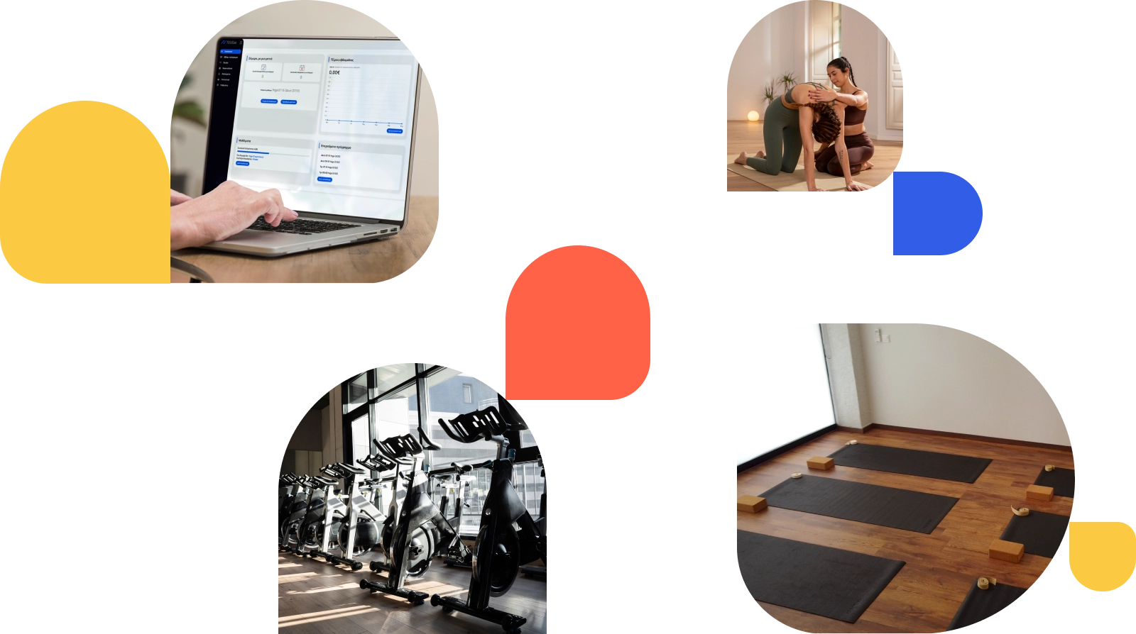 fitVibe Plus dashboard σε tablet